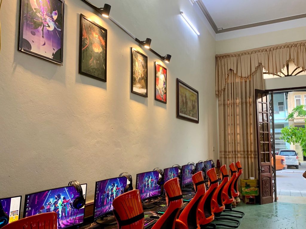 thiết kế phòng game giá rẻ